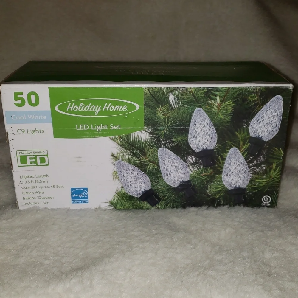 Cool White LED 50 Light Set